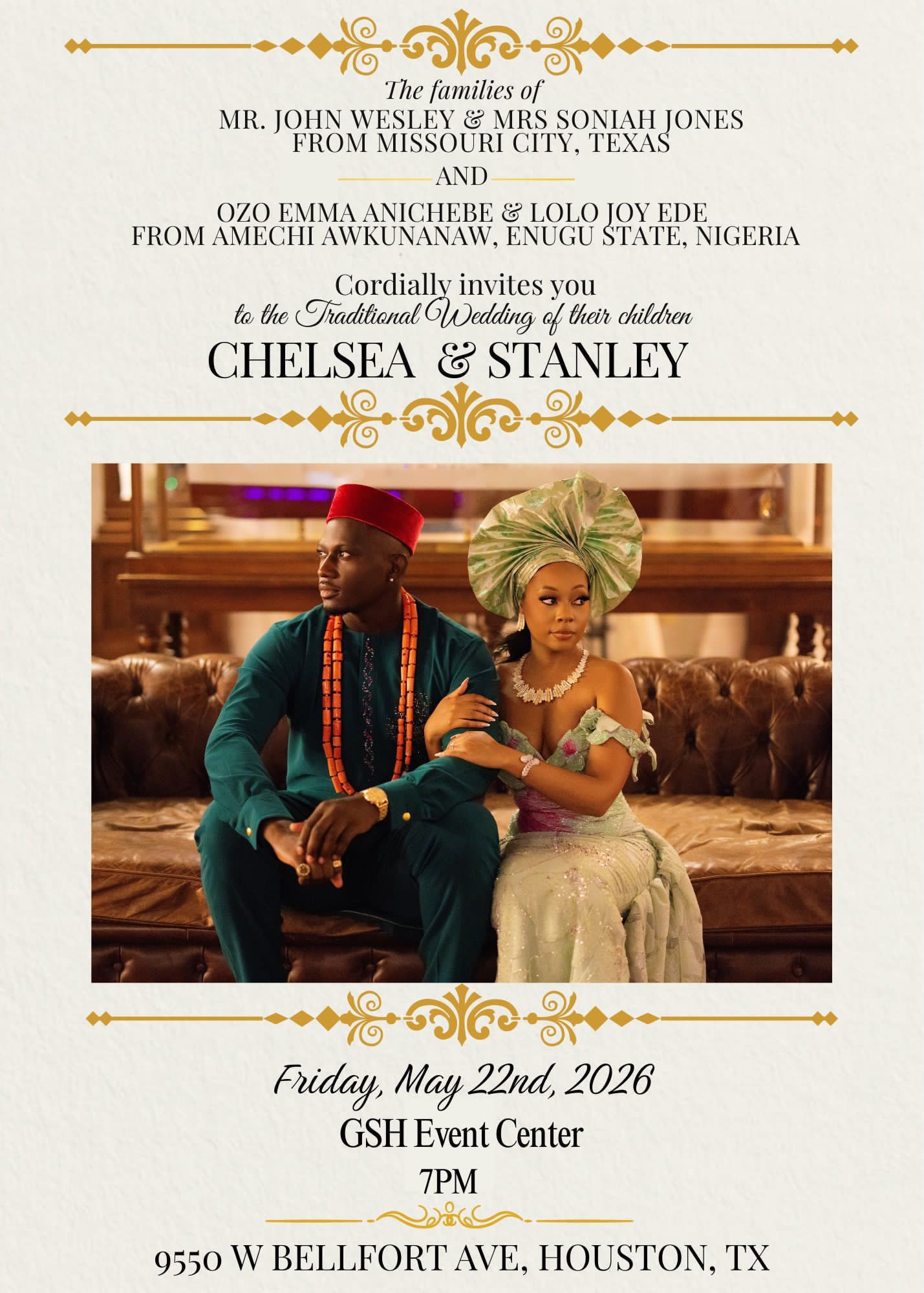Traditional Wedding of Chelsea & Stanley